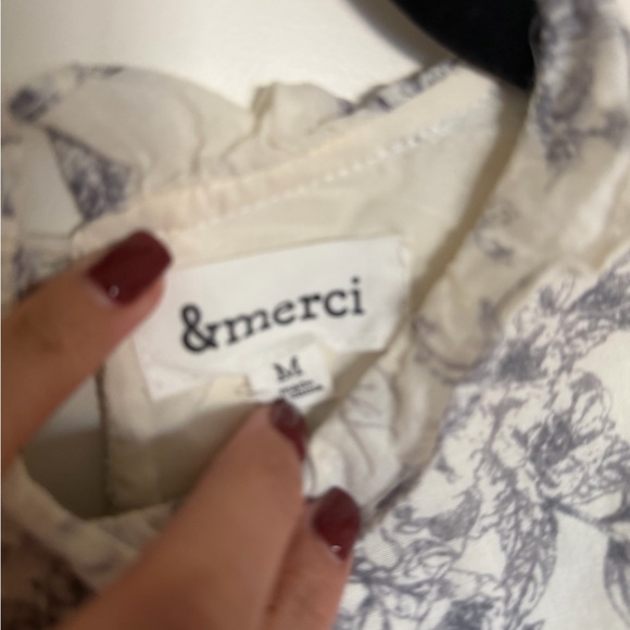 Floral Print Mini Dress - Picture 2 of 6